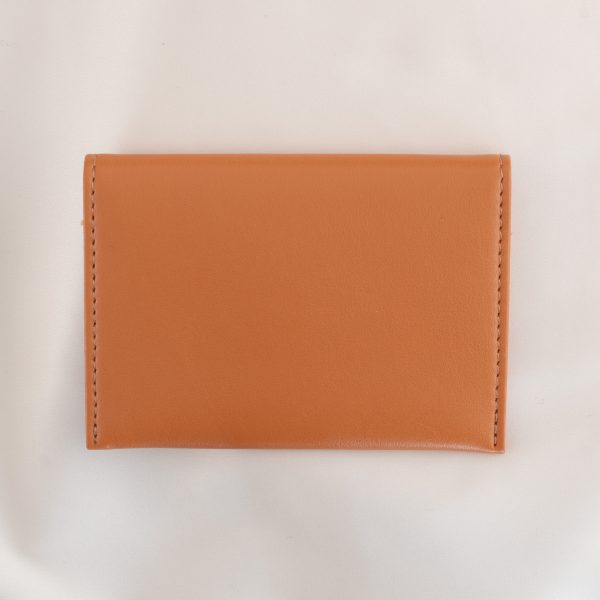 Porte-cartes Bouton d’or camel