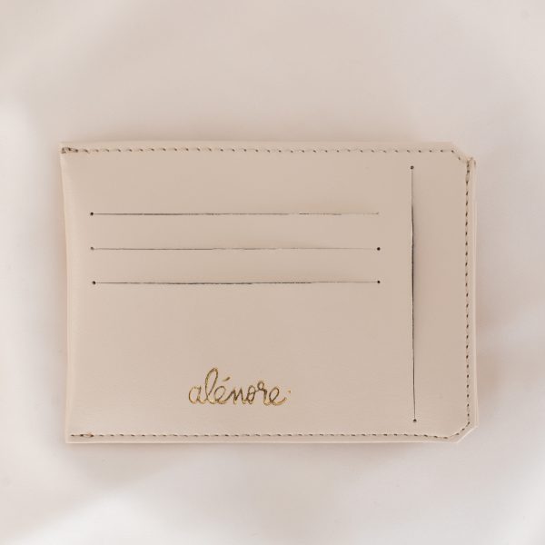 Portefeuille compact Jasmin nude