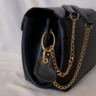 Bandoulière chaîne noire