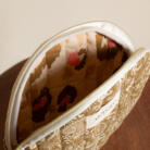 Pochette tissu ronde Paisley Alénore Maroquinerie int