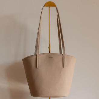 Mini Mimosa Latté sac végane en toile végétale fabriqué en France – Alénore