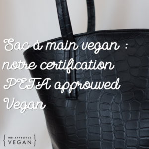 certification PETA approuved vegan d'Alénore