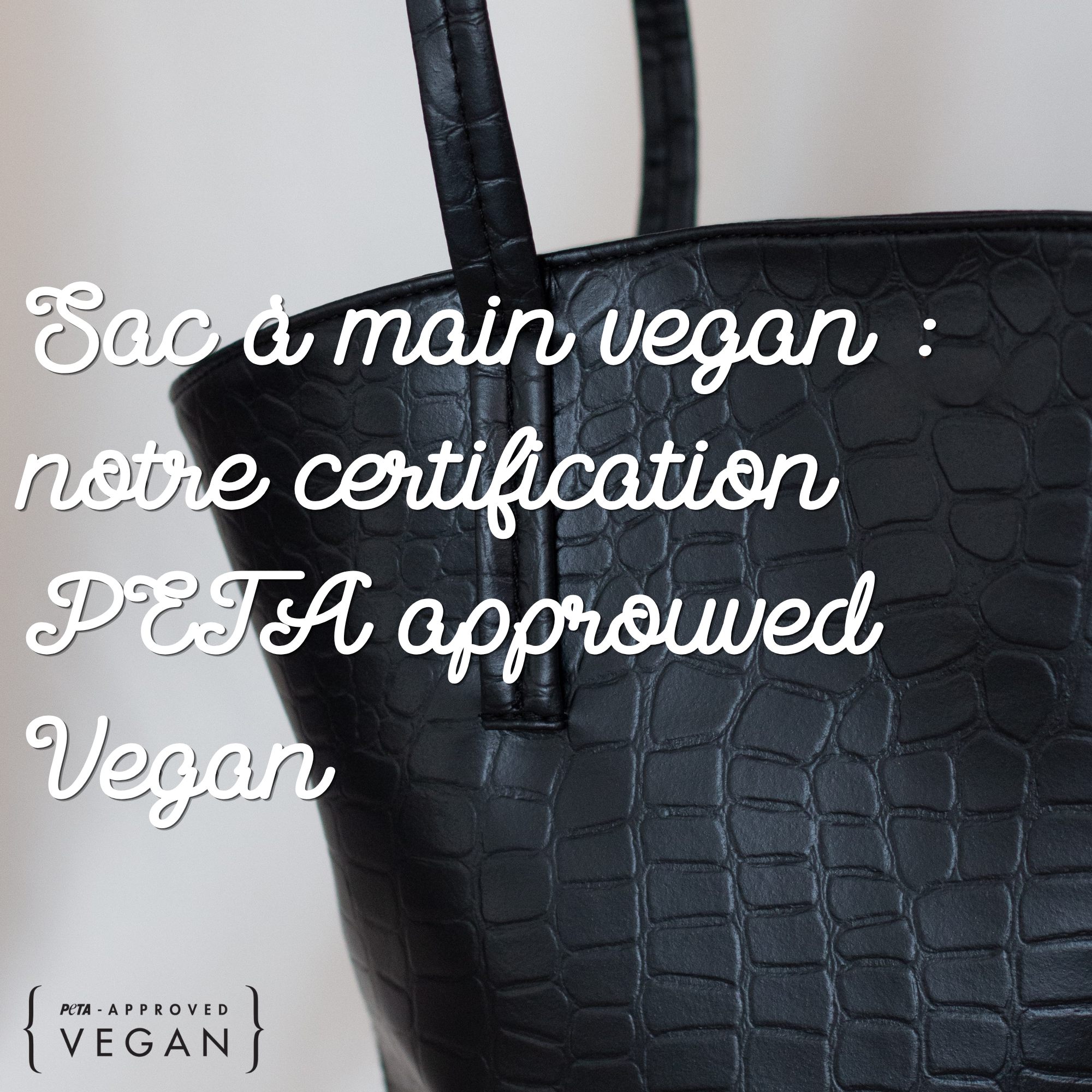 certification PETA approuved vegan d'Alénore