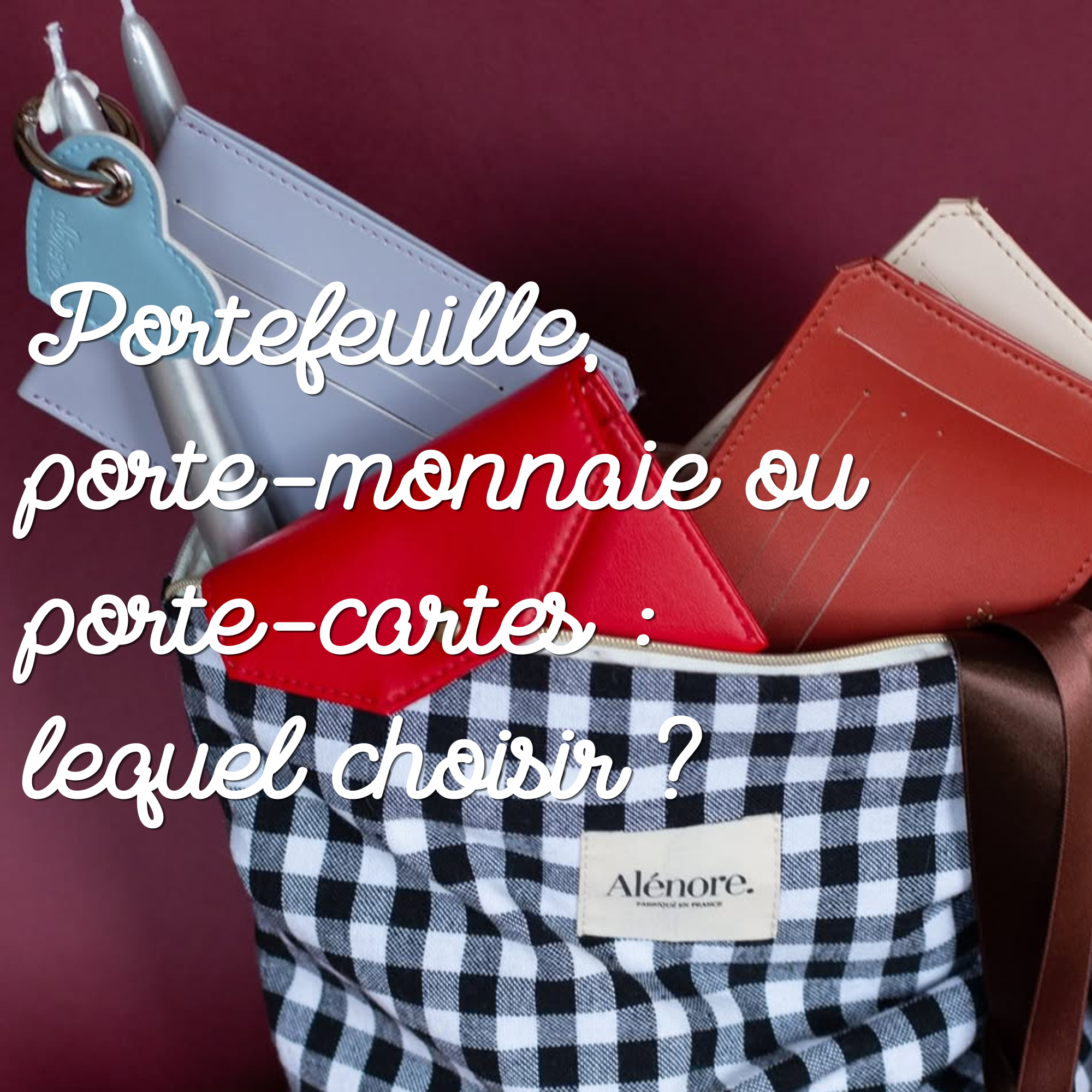 quel petite maroquinerie vegan choisir