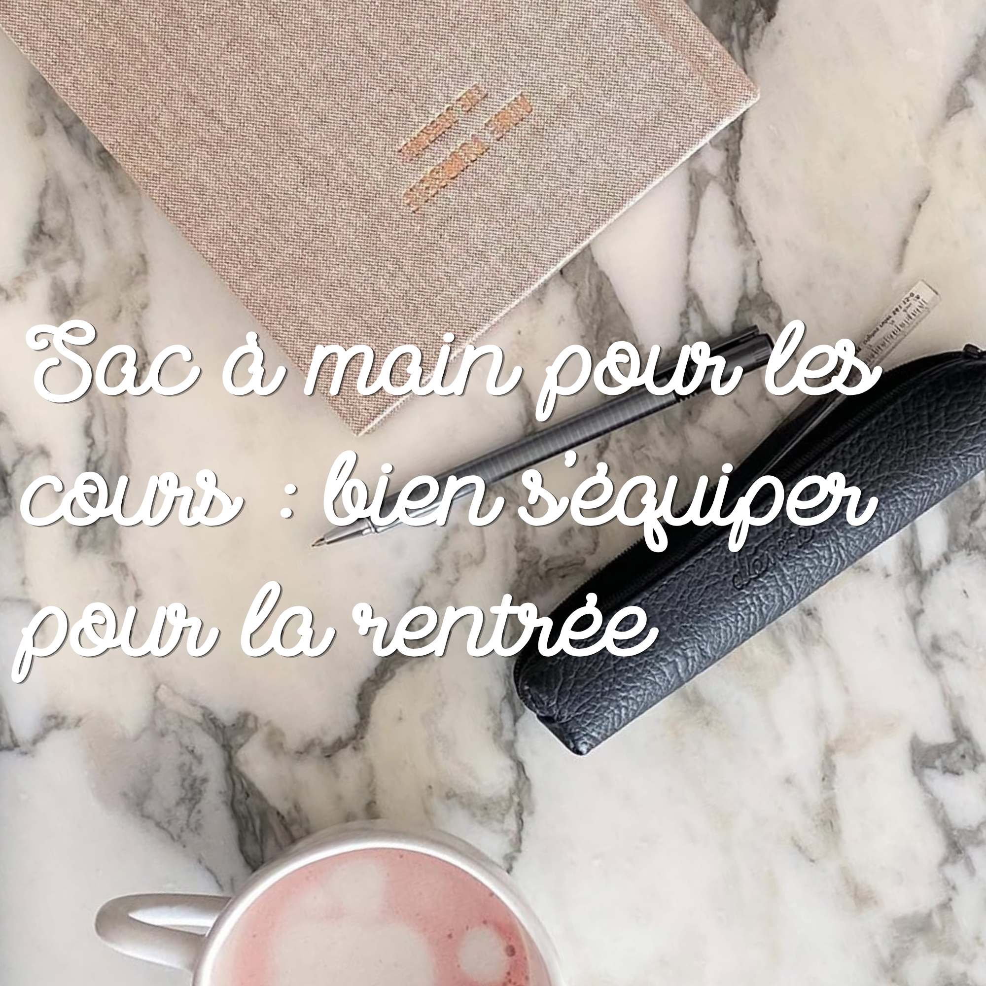 sac à main cours bien s'équiper